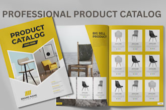 design product catalog, brochure design, magazine layout, lookbook, catalogue