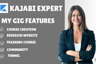 kajabi course creation redesign website training coursecoaching community funnel