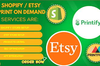 etsy  shopify, sellfy  print on demand, gelato, planner svg journal design