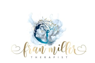create a hand drawn botanical boho logo