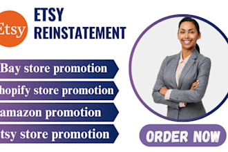 reinstate suspended account, permanent suspension, etsy account reinstatement