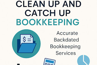 cleanup or catch up on your bookkeeping in quickbooks