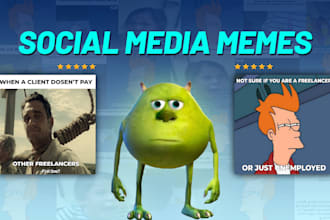 create viral memes for instagram and facebook