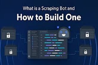 build python web scraping bot, lead scraping bot, scalping, data scraping bot