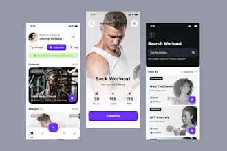 develop healthcare app, gym app, fitness app, workout app, wellness mobile app