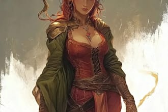 dnd character art and dnd character art