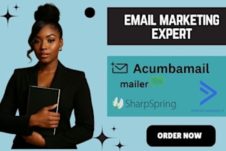 set up email marketing automation  in activecampaign mailerlite moosend