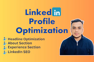 professionally optimize your linkedin profile to attract job offers and clients