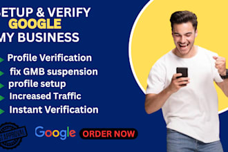 setup reinstate google my business profile with gmb profile verification