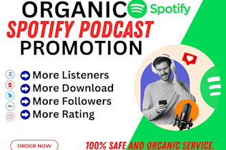 do targeted spotify podcast promotion to USA,UK audience to increase subscribers