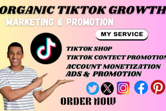 promote tiktok shop content boost organic followers growth account monetization