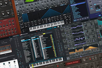 design premium vst presets for serum, vital or any plugin