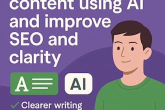 rewrite your content using ai and improve SEO and clarity
