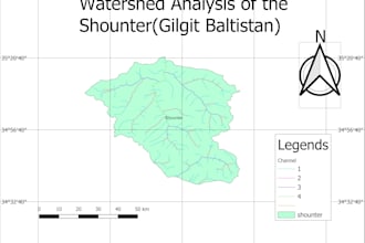 watershed analysis by using gis