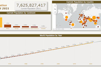 be a data analyst and make dashboards