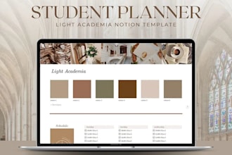 build a professional and customized notion template