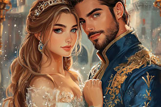 draw your portrait in disney style