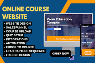 build kajabi website, teachable, thinkific, podia, skool community online course