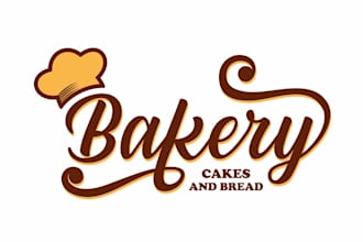 design modern unique bakery logo