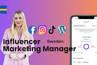 manage influencers in sweden promoting your brand