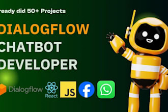 create dialogflow messenger chatbot with voice integration