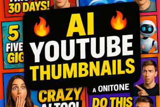 generate ai thumbnails for your youtube videos
