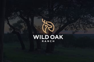 design a minimalist agriculture or animal farm or brand logo