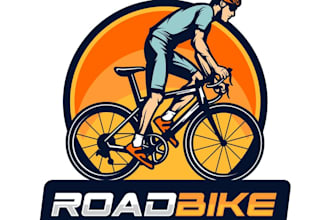 design an impressive bike, bicycle, motorcycle logo