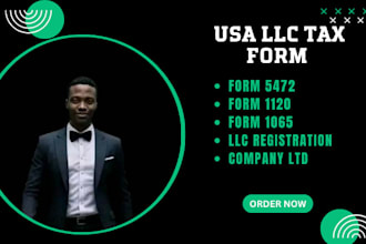 file US tax form 5472 1120 1040nr and 1065 for non resident llc owners