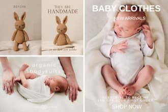 add aesthetic text and branding to your product photos for social media