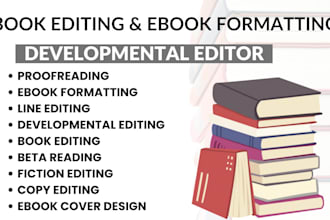do urgently line and content edit up to 20k words of creative writing