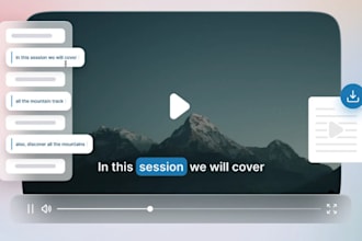 transcribe audio and video content with an accurate ear