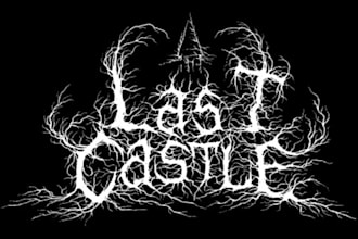 draw brutal death metal, slamming, deathcore logo