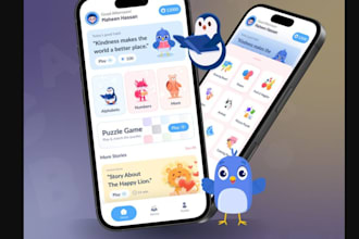 develop ai language learning app, kid learning app, educational app