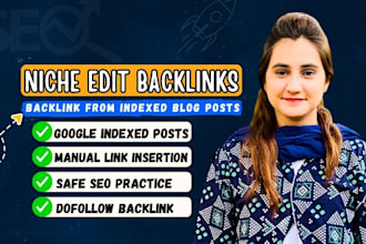 provide niche edit link insertion on my aged high da blogs