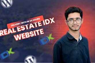 build a professional real estate idx wordpress website for agents and realtors
