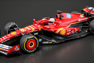 craft 3d game f1 car,sport car sculpture,solidwork,fusion360,3 riging,gtav asset