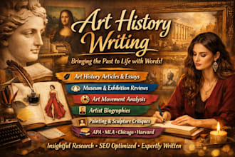 handle art and history related tasks