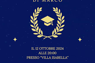 creo inviti personalizzati per i tuoi eventi