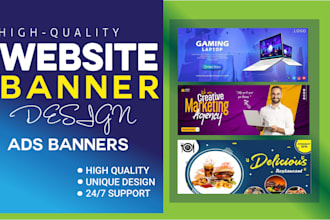 shopify banner, etsy banner, website banner ads