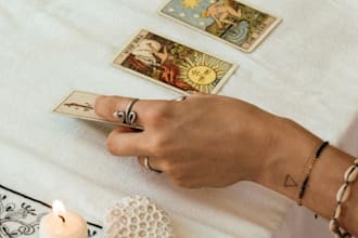 provide a tarot reading focused on love, clarity and emotional support