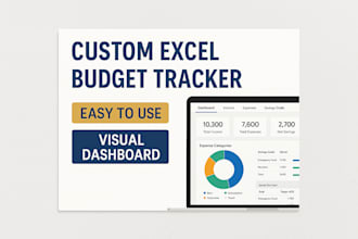 create a custom excel budget tracker for personal or business use