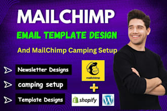 do email marketing using mailchimp template setup mailchimp campaign