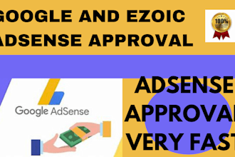 get google adsense approved, ezoic adsense website