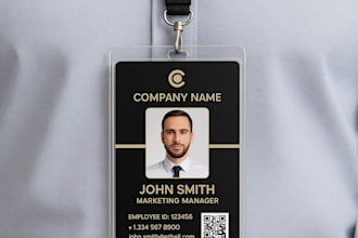 design office creative identity card