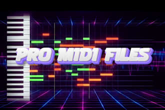 transcribe your audio or music into professional midi files