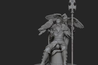design medieval miniature,viking models, worrior 3d figurine,action figures,trpg
