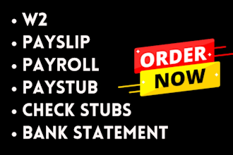 do paystub, check stubs, pay stubs, form w2, 1099 and 1040