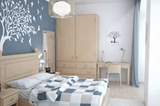 farmhouse interior renovation, living area, studio, washroom, kitchen redesign