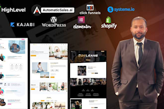 build gohighlevel website, funnel, automations and be your ghl expert